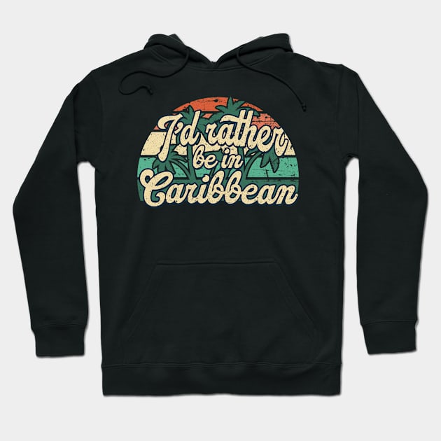 I'd rather be in Caribbean Hoodie by SerenityByAlex